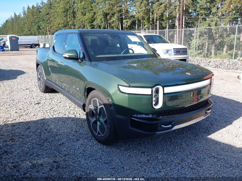 2023 Rivian R1t VIN 7FCTGBAA6PN029439 IAAI salvage auction — RIGHT FRONT, Bill Of Sale (Washington), sold $27,750 on 2026-08-12 (photo 1)