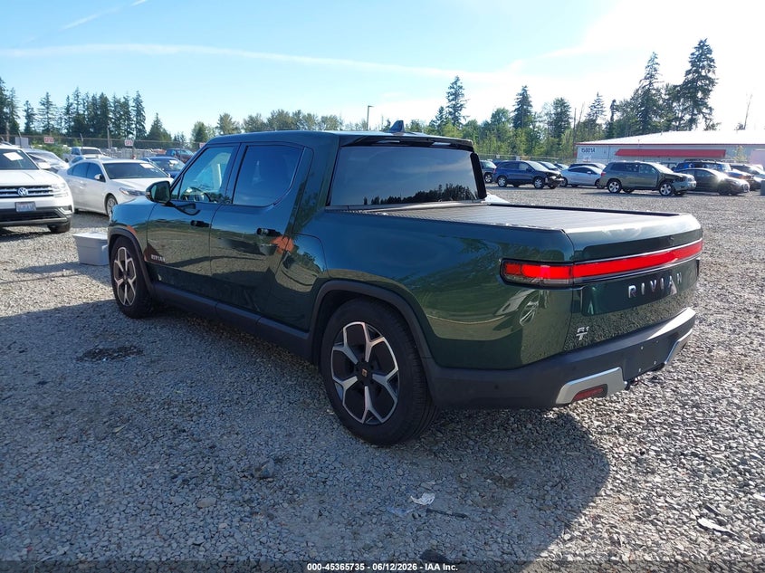2023 Rivian R1t VIN 7FCTGBAA6PN029439 IAAI salvage auction — RIGHT FRONT, Bill Of Sale (Washington), sold $27,750 on 2026-08-12 (photo 3)