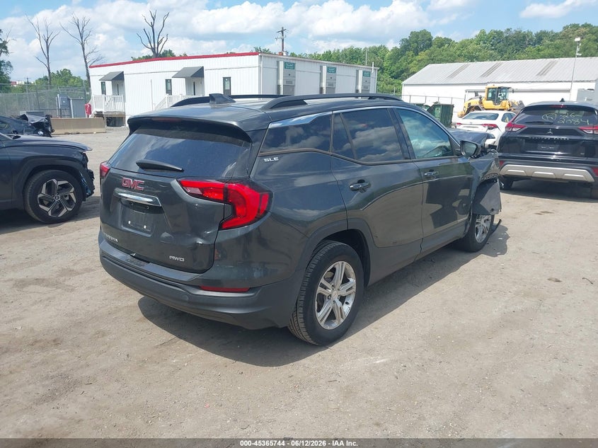 2018 Gmc Terrain VIN 3GKALTEV8JL161531 IAAI salvage auction — FRONT END, Salvage - Greater Than 75% (Maryland), sold $1,800 on 2026-07-18 (photo 4)