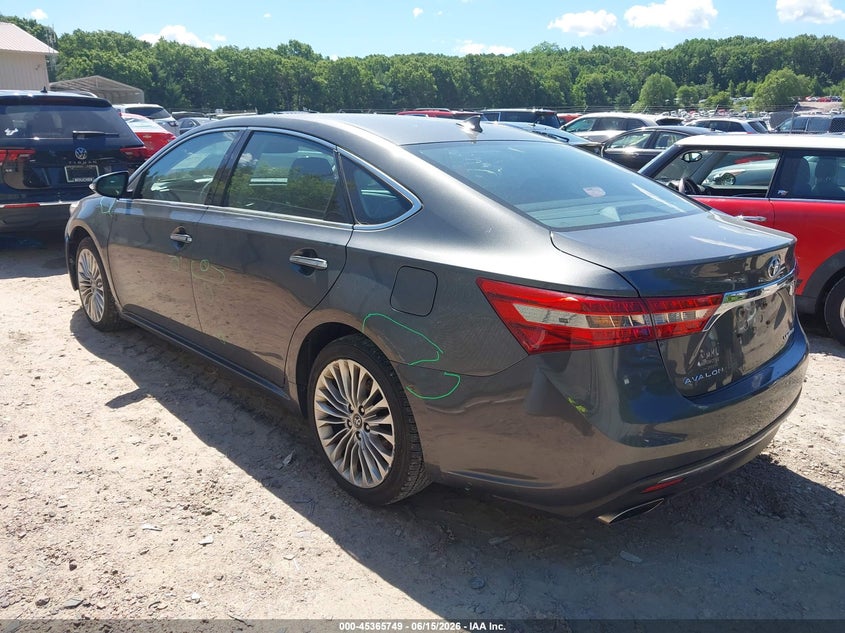 2016 Toyota Avalon VIN 4T1BK1EB9GU236468 IAAI salvage auction — FRONT END, Clear (Wisconsin), sold $3,850 on 2026-07-09 (photo 3)