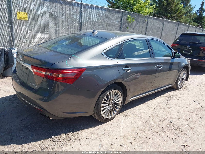 2016 Toyota Avalon VIN 4T1BK1EB9GU236468 IAAI salvage auction — FRONT END, Clear (Wisconsin), sold $3,850 on 2026-07-09 (photo 4)
