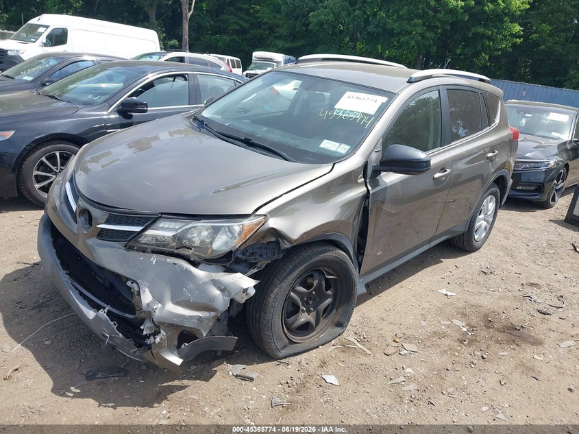 2015 Toyota Rav 4 VIN JTMBFREV5FD128851 IAAI salvage auction — FRONT END, Salvage Title, sold $1,400 on 2026-07-21 (photo 2)