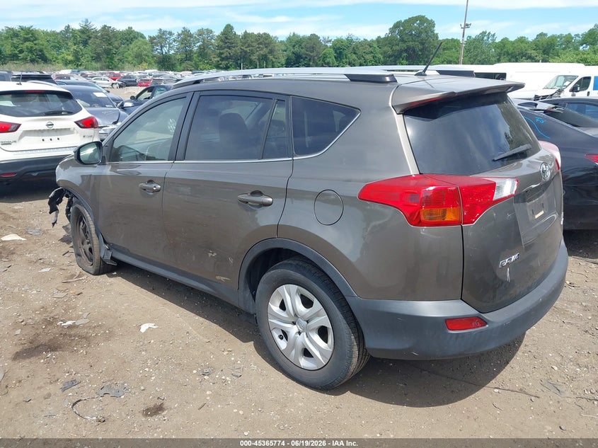2015 Toyota Rav 4 VIN JTMBFREV5FD128851 IAAI salvage auction — FRONT END, Salvage Title, sold $1,400 on 2026-07-21 (photo 3)
