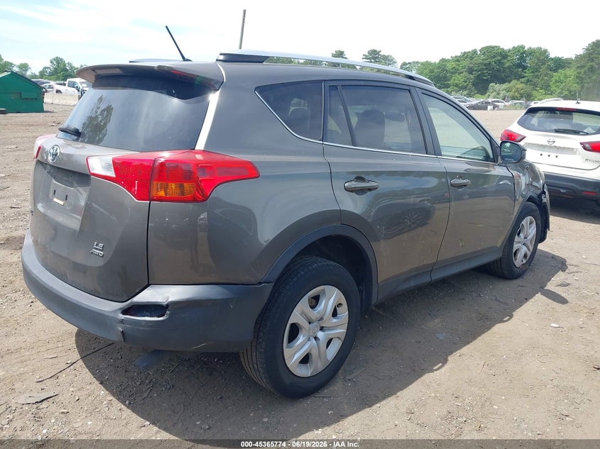 2015 Toyota Rav 4 VIN JTMBFREV5FD128851 IAAI salvage auction — FRONT END, Salvage Title, sold $1,400 on 2026-07-21 (photo 4)