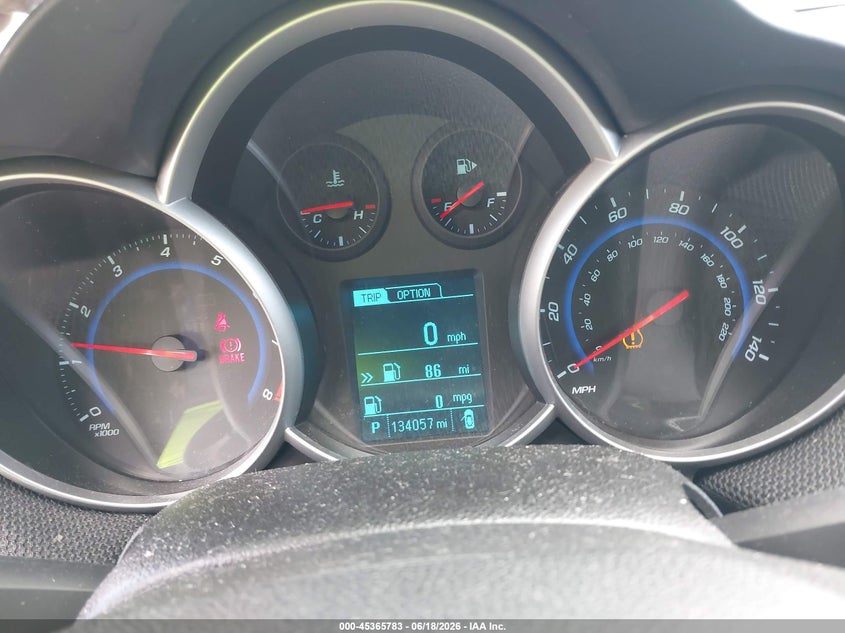 2015 Chevrolet Cruze VIN 1G1PE5SB2F7204688 IAAI salvage auction — SIDE, Salvage Title, sold $1,950 on 2026-07-11 (photo 7)