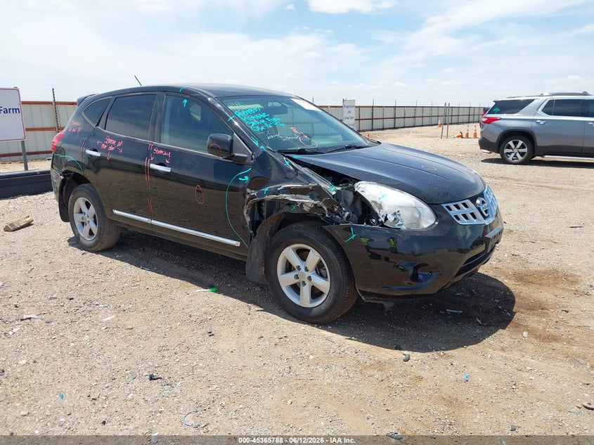2013 Nissan Rogue VIN JN8AS5MT0DW036763 IAAI salvage auction — ALL OVER, Original (Texas), sold $175 on 2026-07-29 (photo 1)