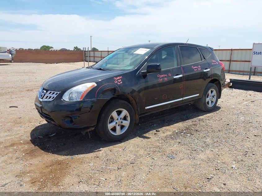 2013 Nissan Rogue VIN JN8AS5MT0DW036763 IAAI salvage auction — ALL OVER, Original (Texas), sold $175 on 2026-07-29 (photo 2)