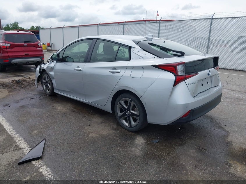 2022 Toyota Prius VIN JTDKAMFU0N3165978 IAAI salvage auction — LEFT FRONT, Salvage (Indiana), sold $3,450 on 2026-07-23 (photo 3)