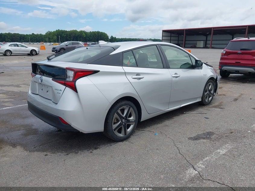 2022 Toyota Prius VIN JTDKAMFU0N3165978 IAAI salvage auction — LEFT FRONT, Salvage (Indiana), sold $3,450 on 2026-07-23 (photo 4)