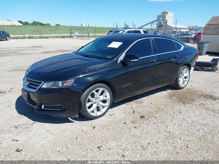 2017 Chevrolet Impala VIN 1G1105SA4HU153744 IAAI salvage auction — FRONT END, Salvage (Illinois), sold $1,100 on 2026-07-18 (photo 2)