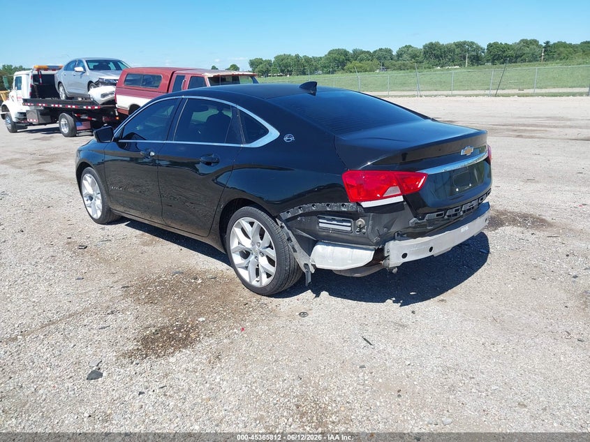 2017 Chevrolet Impala VIN 1G1105SA4HU153744 IAAI salvage auction — FRONT END, Salvage (Illinois), sold $1,100 on 2026-07-18 (photo 3)