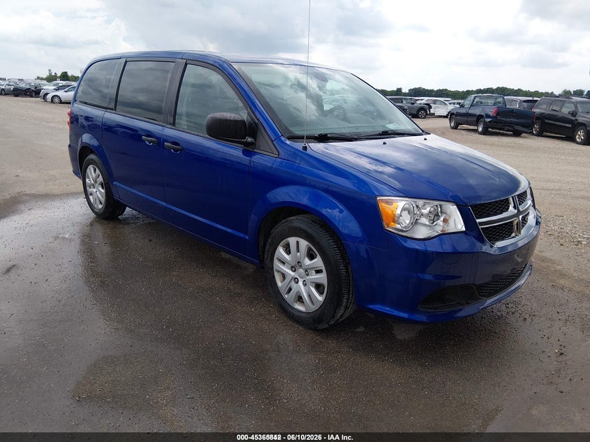 2020 Dodge Grand caravan VIN 2C4RDGBG1LR236357 IAAI salvage auction — NORMAL WEAR, Sf97 (Illinois), sold $7,275 on 2026-08-11 (photo 1)