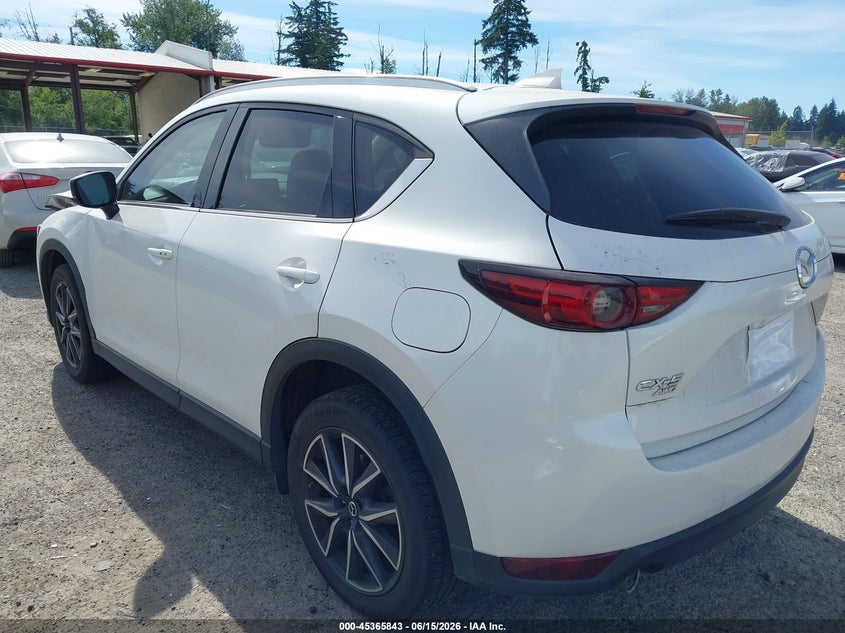 2018 Mazda Cx-5 VIN JM3KFBDM2J0305377 IAAI salvage auction — RIGHT FRONT, Salvage Title, sold $2,650 on 2026-07-29 (photo 3)