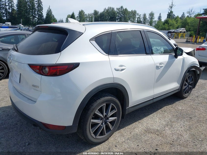 2018 Mazda Cx-5 VIN JM3KFBDM2J0305377 IAAI salvage auction — RIGHT FRONT, Salvage Title, sold $2,650 on 2026-07-29 (photo 4)