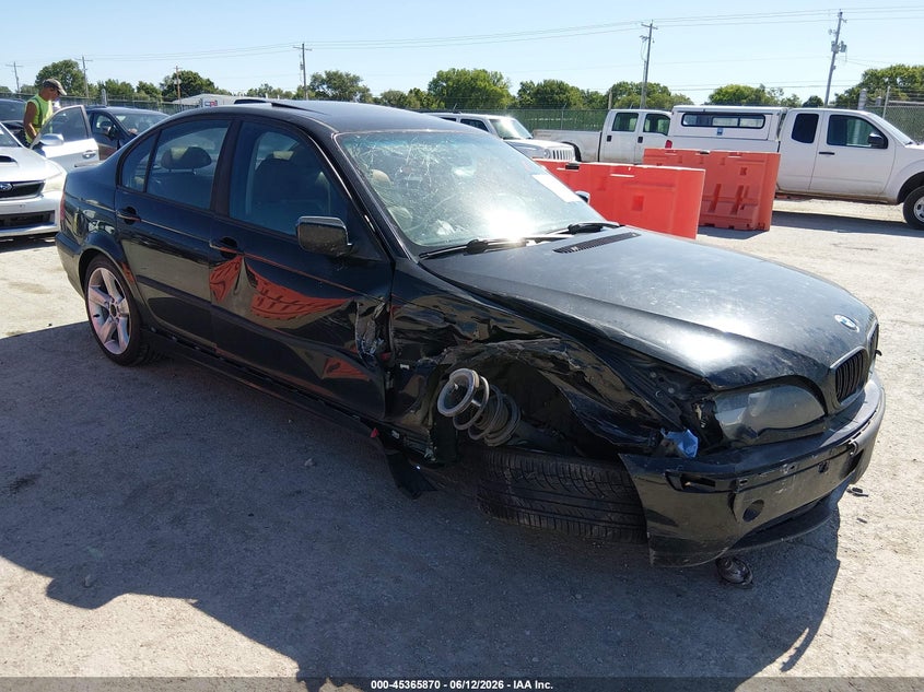 2002 BMW 3er VIN WBAET37422NG78195 IAAI salvage auction — RIGHT FRONT, Salvage (Kansas), sold $425 on 2026-07-24 (photo 1)