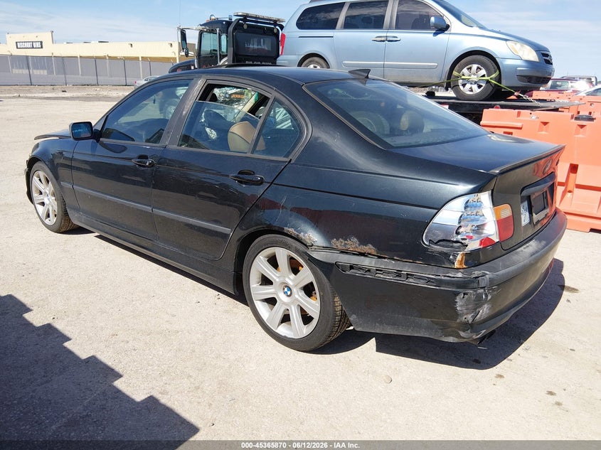 2002 BMW 3er VIN WBAET37422NG78195 IAAI salvage auction — RIGHT FRONT, Salvage (Kansas), sold $425 on 2026-07-24 (photo 3)