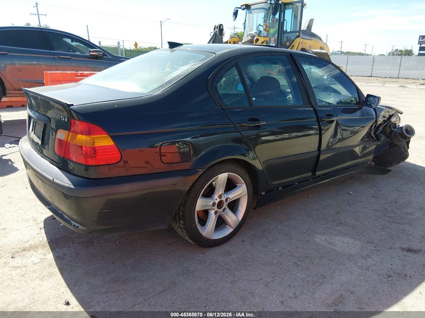 2002 BMW 3er VIN WBAET37422NG78195 IAAI salvage auction — RIGHT FRONT, Salvage (Kansas), sold $425 on 2026-07-24 (photo 4)