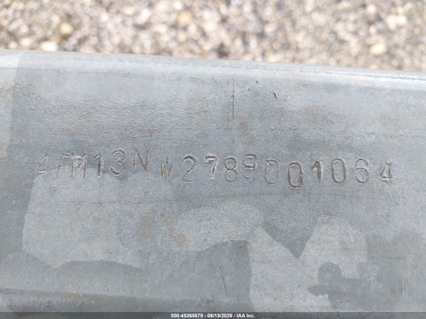 2008 Trailer Trailer VIN 4TM13NW278B001064 IAAI salvage auction — SIDE, Original (Texas), sold $25 on 2026-07-29 (photo 9)