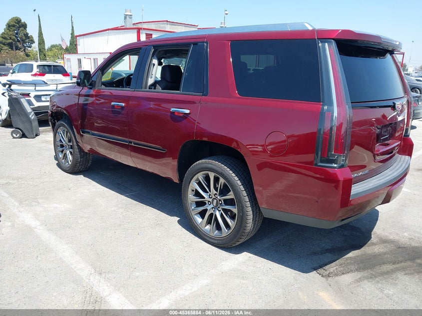 2020 Cadillac Escalade VIN 1GYS3BKJ2LR192565 IAAI salvage auction — LEFT FRONT, Salvage (California), sold $20,750 on 2026-07-30 (photo 3)