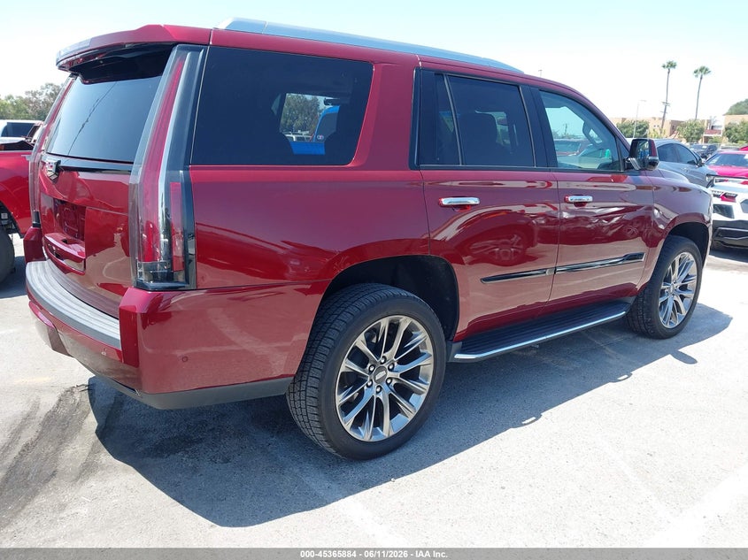 2020 Cadillac Escalade VIN 1GYS3BKJ2LR192565 IAAI salvage auction — LEFT FRONT, Salvage (California), sold $20,750 on 2026-07-30 (photo 4)