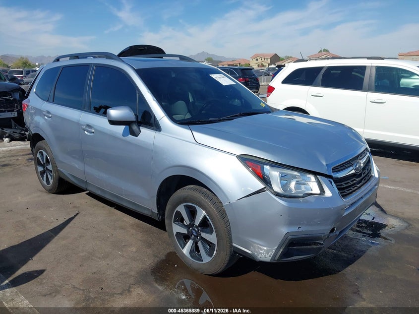 2017 Subaru Forester VIN JF2SJAGC4HH808247 IAAI salvage auction — REAR END, Salvage (Arizona), sold $925 on 2026-07-28 (photo 1)