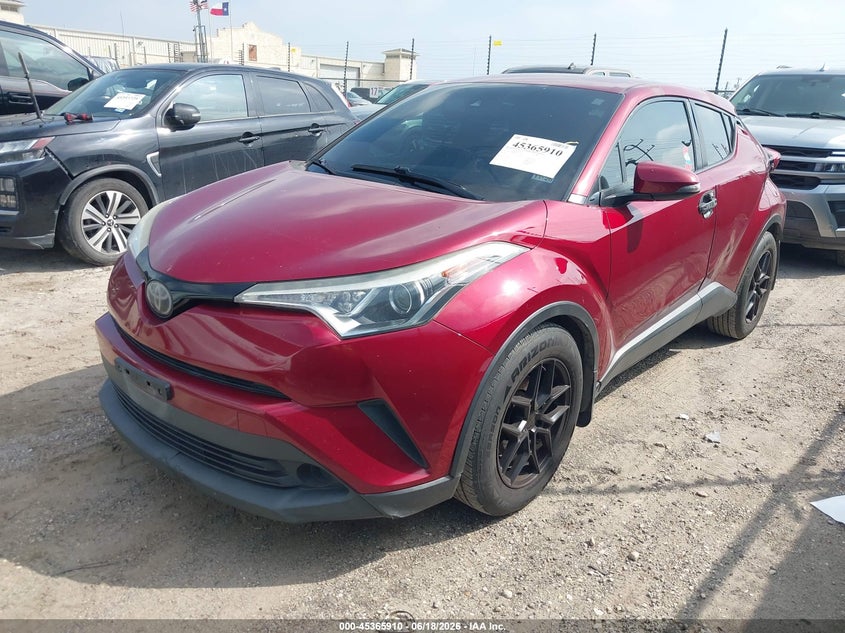 2019 Toyota C-hr VIN NMTKHMBX7KR097179 IAAI salvage auction — LEFT & RIGHT, Original (Texas), sold $4,275 on 2026-07-27 (photo 2)