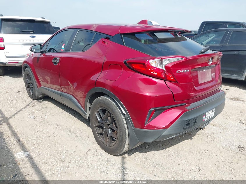2019 Toyota C-hr VIN NMTKHMBX7KR097179 IAAI salvage auction — LEFT & RIGHT, Original (Texas), sold $4,275 on 2026-07-27 (photo 3)