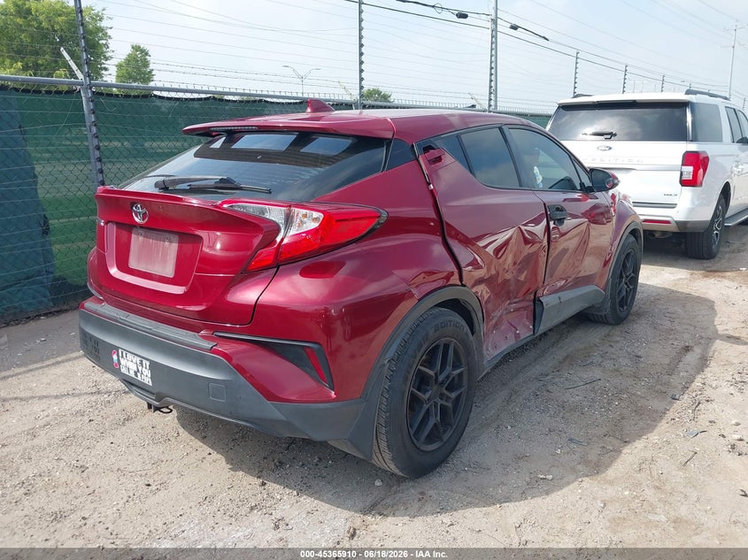 2019 Toyota C-hr VIN NMTKHMBX7KR097179 IAAI salvage auction — LEFT & RIGHT, Original (Texas), sold $4,275 on 2026-07-27 (photo 4)