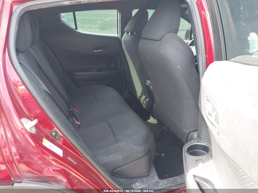 2019 Toyota C-hr VIN NMTKHMBX7KR097179 IAAI salvage auction — LEFT & RIGHT, Original (Texas), sold $4,275 on 2026-07-27 (photo 8)