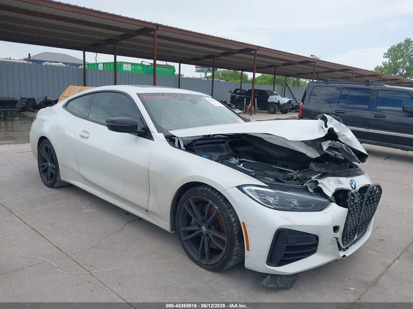 2021 BMW 4er VIN WBA13AR03MCF89148 — IAAI salvage auction photo