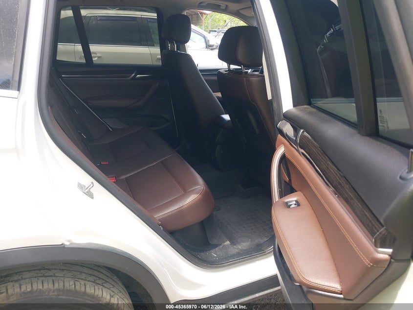 2017 BMW X3 VIN 5UXWX9C51H0T08578 IAAI salvage auction — FRONT & REAR, Salvage - Greater Than 75% (Maryland), sold $2,250 on 2026-07-14 (photo 8)