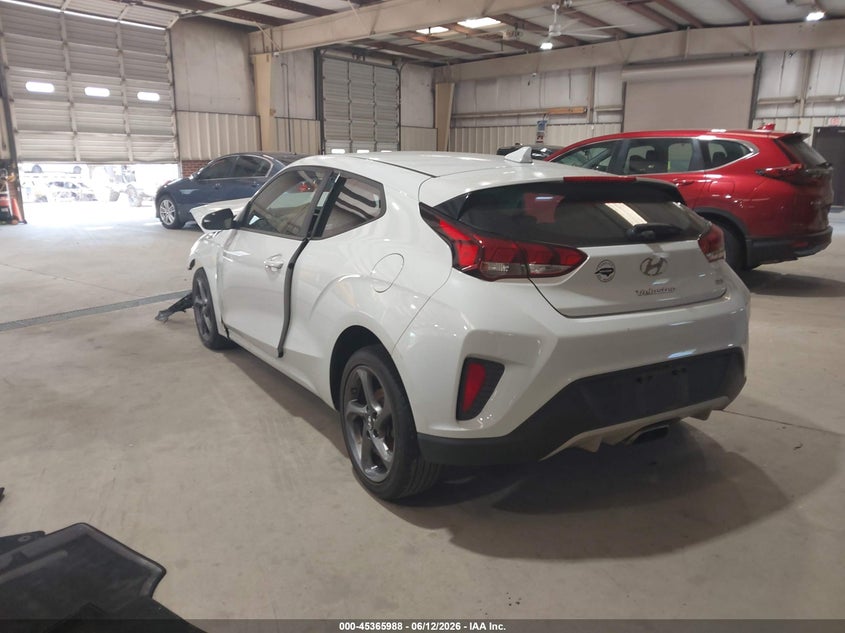 2020 Hyundai Veloster VIN KMHTG6AF7LU023556 IAAI salvage auction — FRONT END, Salvage (North Carolina), sold $325 on 2026-07-09 (photo 3)