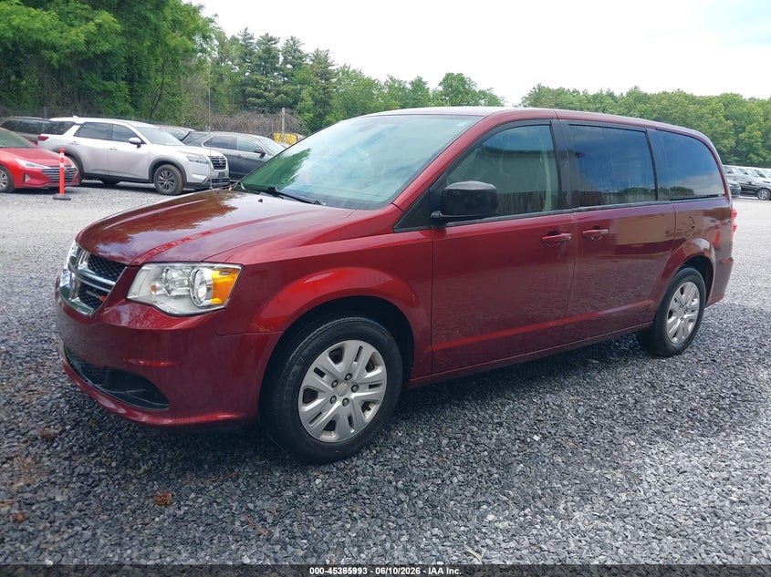 2018 Dodge Grand caravan VIN 2C4RDGBG4JR296761 IAAI salvage auction — NORMAL WEAR, Sf97 (New York), sold $525 on 2026-07-23 (photo 2)
