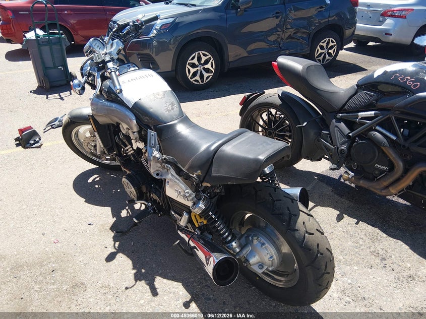 2001 Yamaha VMX12 VIN JYA2WEE031A083055 IAAI salvage auction — LEFT REAR, Salvage (Colorado), sold $75 on 2026-07-21 (photo 3)
