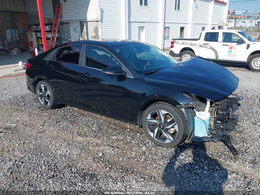 2023 Hyundai Elantra VIN KMHLP4AG9PU475205 IAAI salvage auction — FRONT END, Salvage Non-Reb (South Carolina), sold $1,850 on 2026-08-02 (photo 1)