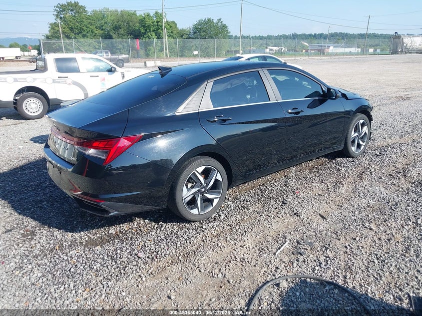2023 Hyundai Elantra VIN KMHLP4AG9PU475205 IAAI salvage auction — FRONT END, Salvage Non-Reb (South Carolina), sold $1,850 on 2026-08-02 (photo 4)