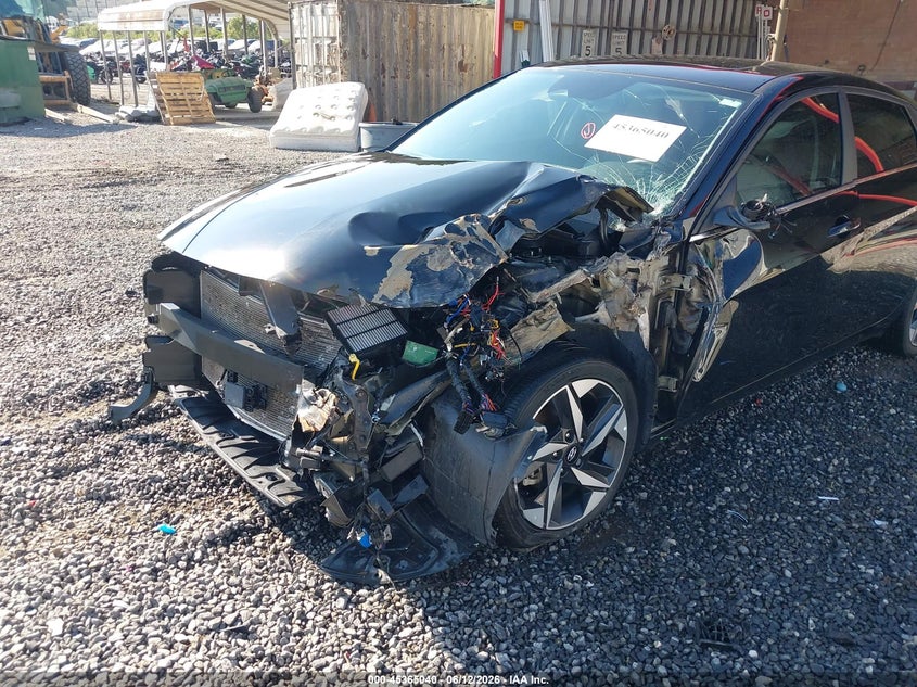 2023 Hyundai Elantra VIN KMHLP4AG9PU475205 IAAI salvage auction — FRONT END, Salvage Non-Reb (South Carolina), sold $1,850 on 2026-08-02 (photo 6)