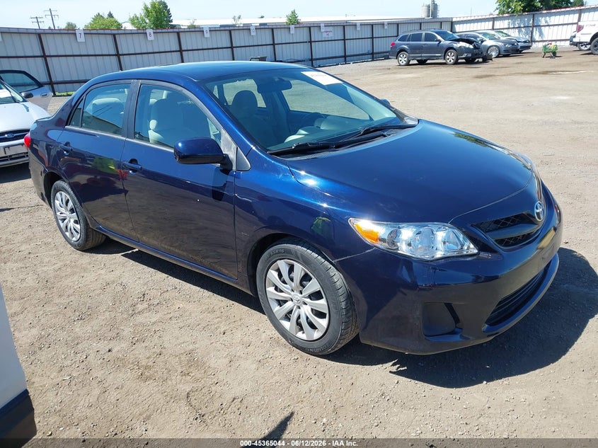 2012 Toyota Corolla VIN 5YFBU4EE2CP045993 IAAI salvage auction — REAR END, Salvage Title, sold $1,950 on 2026-07-17 (photo 1)