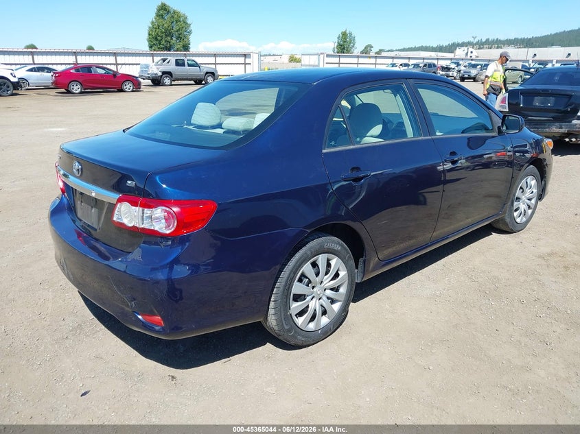 2012 Toyota Corolla VIN 5YFBU4EE2CP045993 IAAI salvage auction — REAR END, Salvage Title, sold $1,950 on 2026-07-17 (photo 4)