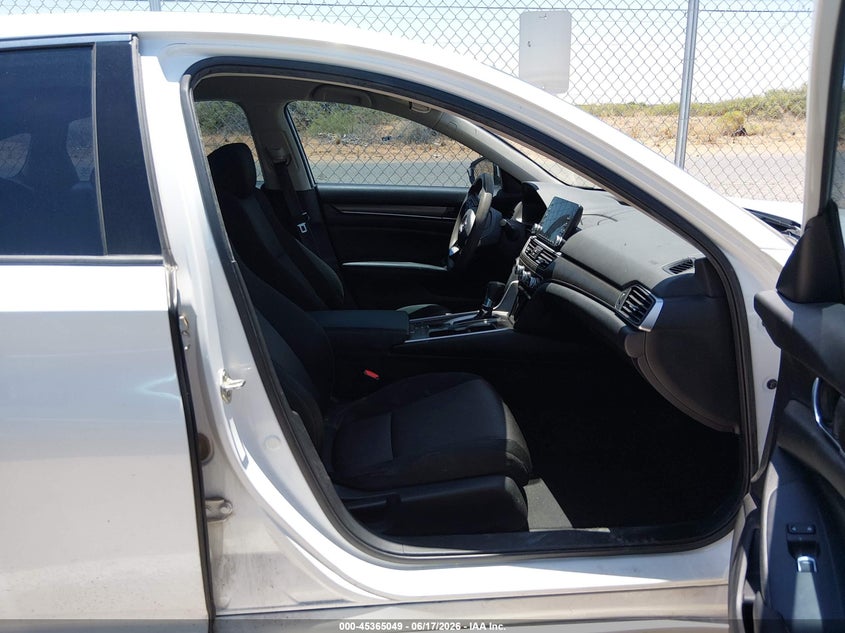 2019 Honda Accord VIN 1HGCV1F14KA137431 IAAI salvage auction — FRONT & REAR, Original (Texas), sold $2,150 on 2026-07-22 (photo 5)