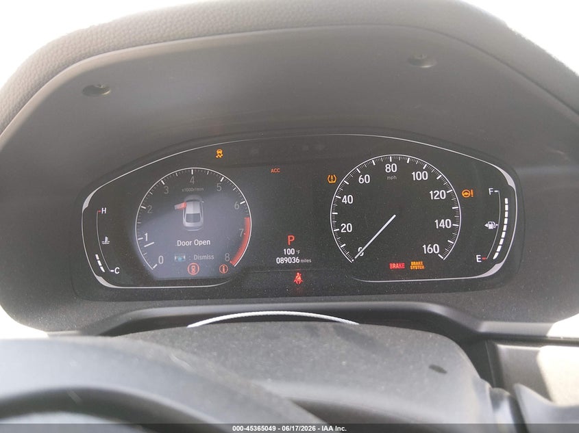 2019 Honda Accord VIN 1HGCV1F14KA137431 IAAI salvage auction — FRONT & REAR, Original (Texas), sold $2,150 on 2026-07-22 (photo 7)