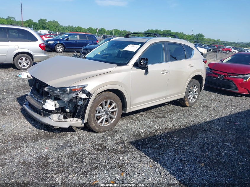 2024 Mazda Cx-5 VIN JM3KFBCL1R0443433 IAAI salvage auction — FRONT END, Salvage - Greater Than 75% (Maryland), sold $6,200 on 2026-07-27 (photo 2)