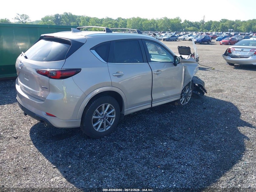 2024 Mazda Cx-5 VIN JM3KFBCL1R0443433 IAAI salvage auction — FRONT END, Salvage - Greater Than 75% (Maryland), sold $6,200 on 2026-07-27 (photo 4)