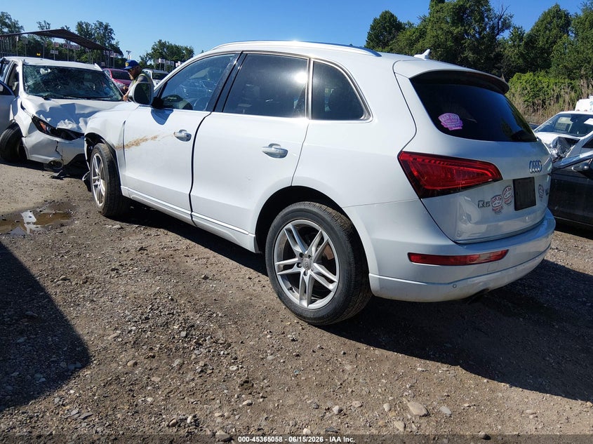 2017 Audi Q5 VIN WA1L2AFPXHA039289 IAAI salvage auction — LEFT FRONT, Salvage - Greater Than 75% (Maryland), sold $2,975 on 2026-07-16 (photo 3)