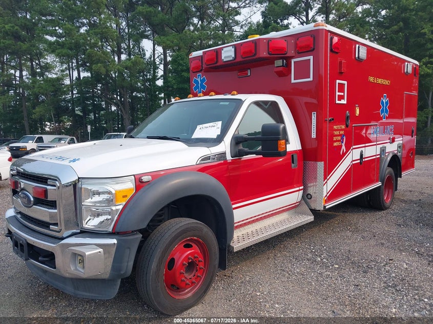 2016 Ford F-450 VIN 1FDUF4GT8GEB44797 IAAI salvage auction — NORMAL WEAR, Sf97 (Virginia), sold $24,400 on 2026-07-22 (photo 2)
