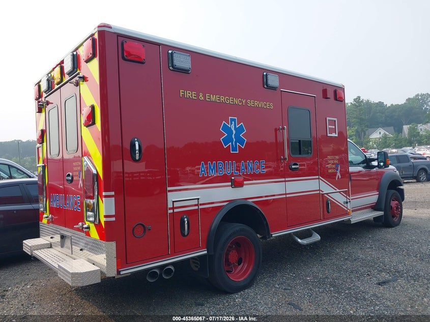 2016 Ford F-450 VIN 1FDUF4GT8GEB44797 IAAI salvage auction — NORMAL WEAR, Sf97 (Virginia), sold $24,400 on 2026-07-22 (photo 4)