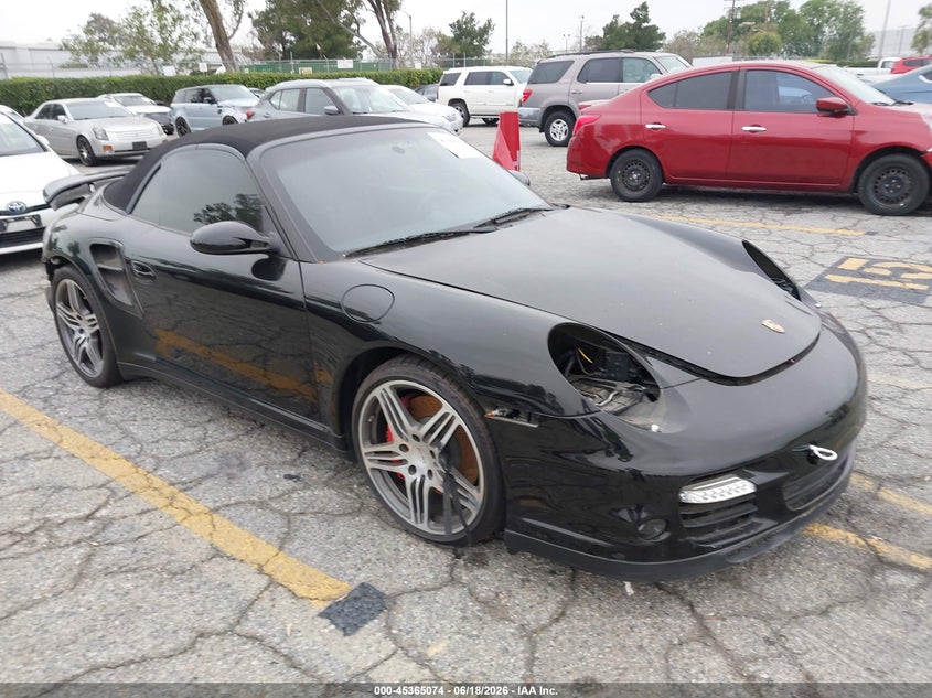 2009 Porsche 911 VIN WP0CD29959S773739 IAAI salvage auction — FRONT & REAR, Salvage (California), sold $39,800 on 2026-08-11 (photo 1)
