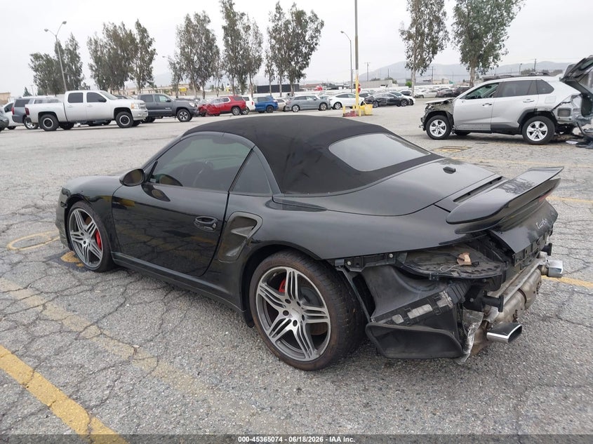 2009 Porsche 911 VIN WP0CD29959S773739 IAAI salvage auction — FRONT & REAR, Salvage (California), sold $39,800 on 2026-08-11 (photo 3)