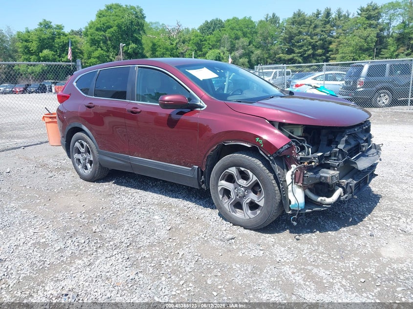 2018 Honda Cr-v VIN 7FARW2H8XJE026334 IAAI salvage auction — FRONT END, Salvage Title, sold $6,575 on 2026-07-28 (photo 1)