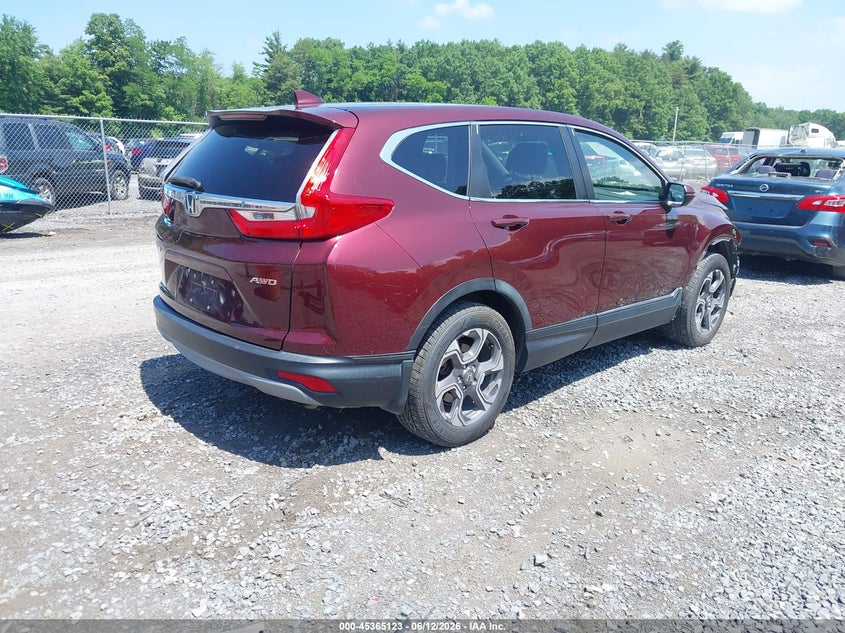 2018 Honda Cr-v VIN 7FARW2H8XJE026334 IAAI salvage auction — FRONT END, Salvage Title, sold $6,575 on 2026-07-28 (photo 4)